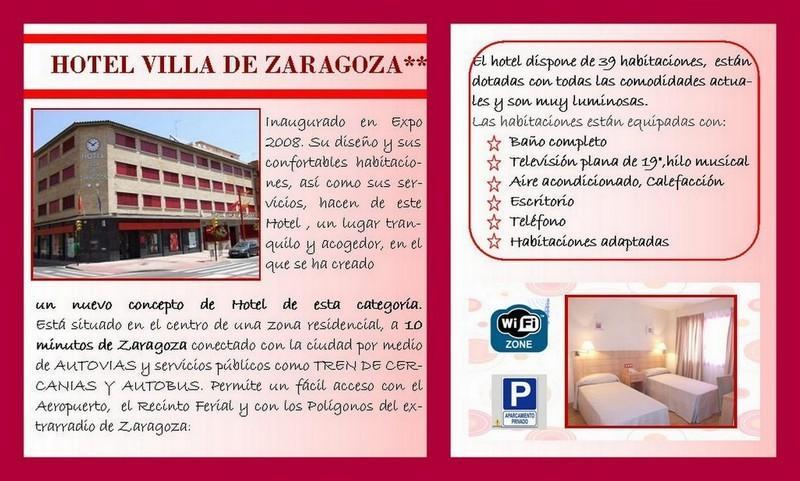 Hotel Villa De Zaragoza Casetas Exterior foto