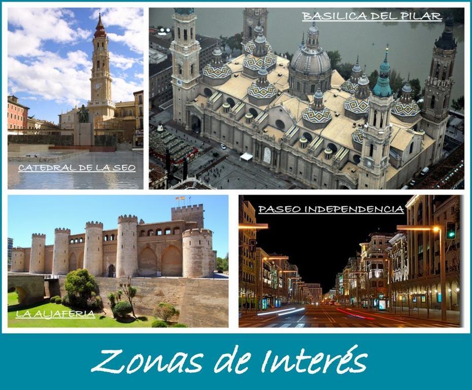 Hotel Villa De Zaragoza Casetas Exterior foto